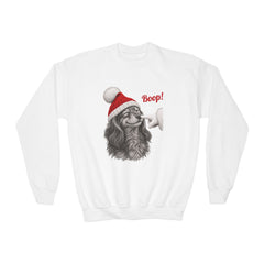 Dachshund Boop Christmas Youth Sweatshirt