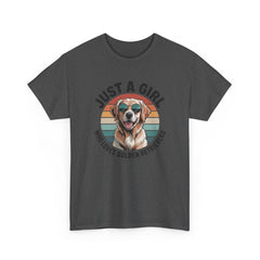 Just a Girl Who Loves Golden Retrievers T-Shirt