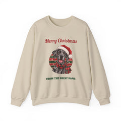 Merle Great Dane Christmas Sweatshirt