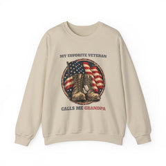 My Favorite Veteran Calls Me Grandpa Sweatshirt