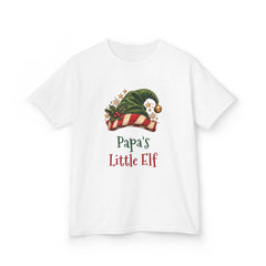 Papa's Little Elf Kids T-Shirt