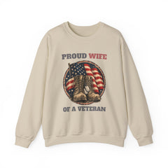 Proud Wife Of A Veteran Sweatshirt