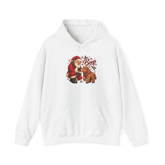 Santa Boop Highland Cow Hoodie