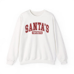 Santa's Favorite Varsity Christmas Sweatshirt