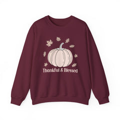 Thankful & Blessed Pumpkin Sweatshirt