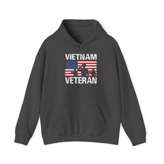Vietnam Veteran American Flag Hoodie