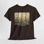 His Mercies Are New Every Morning T-Shirt, flat lay