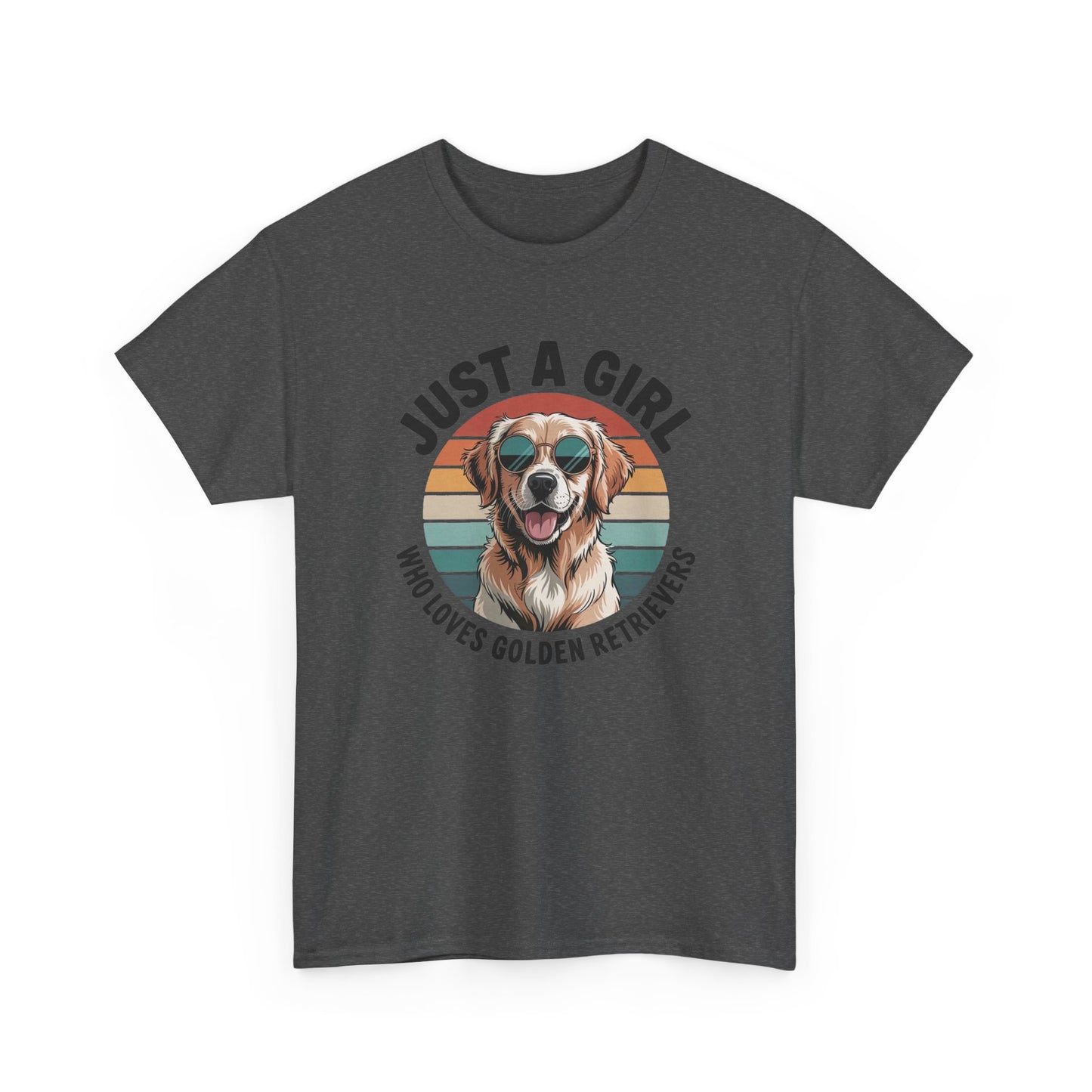 Just a Girl Who Loves Golden Retrievers T-Shirt