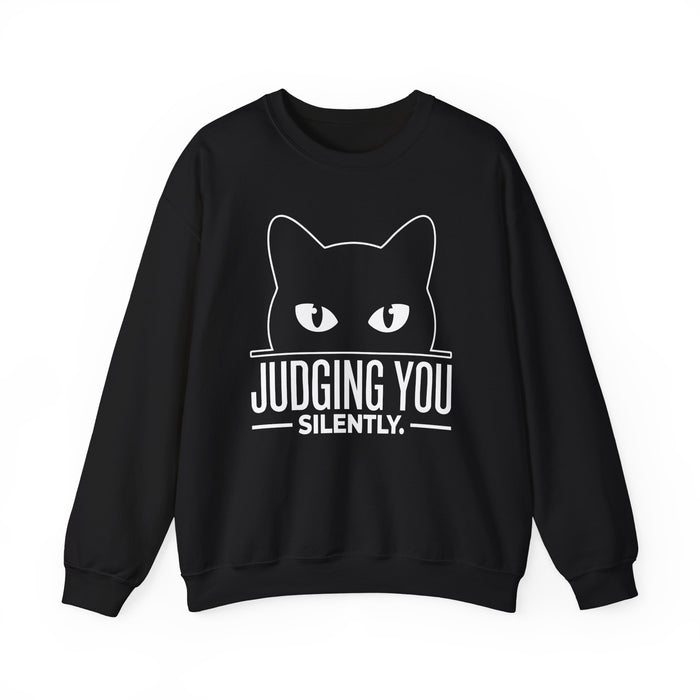 Judging You Silently Cat Sweatshirt