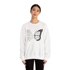 Model wearing the Galatians 6:9 Do Not Give Up Sweatshirt