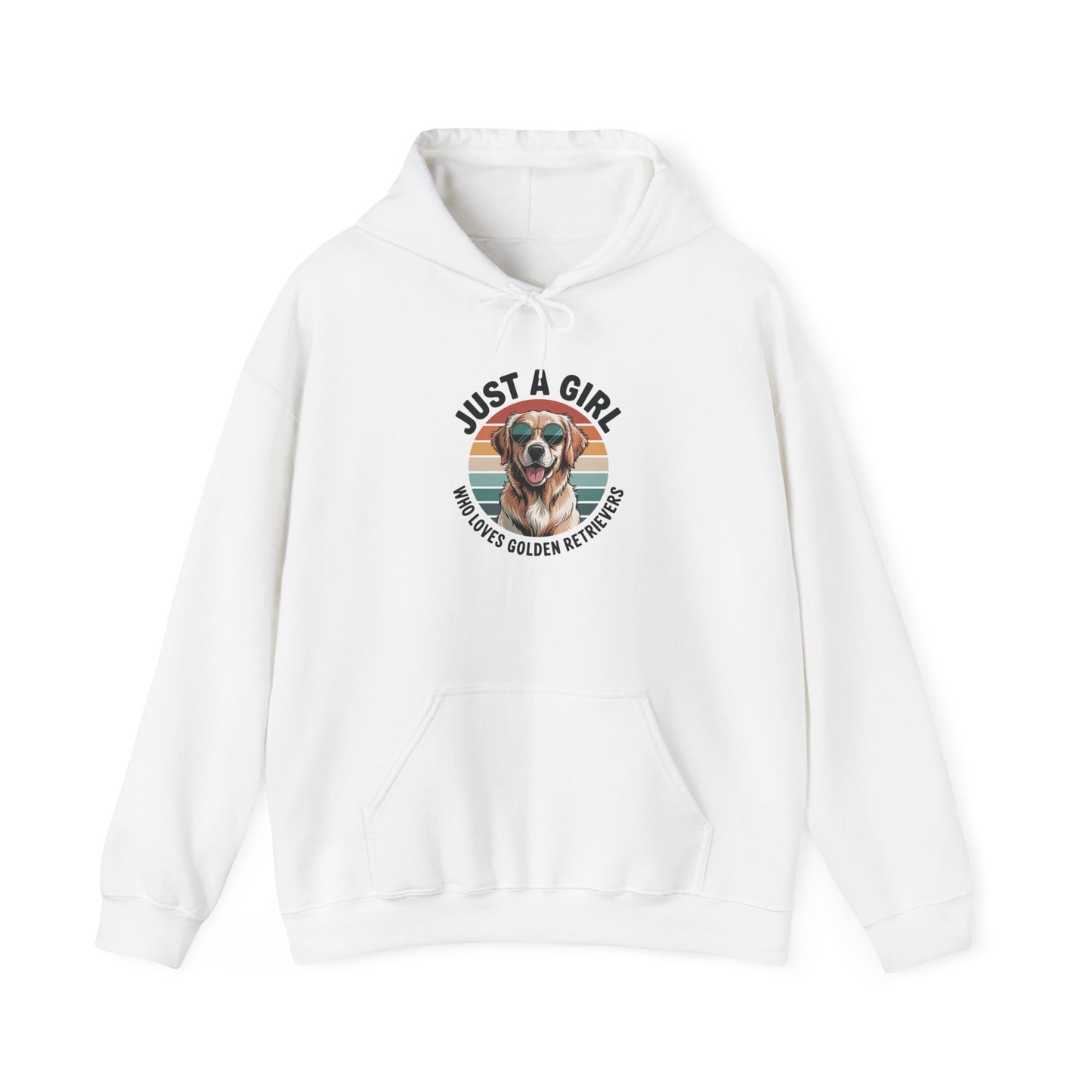 Just a Girl Who Loves Golden Retrievers Hoodie