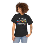 Model wearing the I'm A Proud Autism Grammy T-Shirt