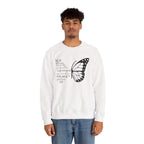 Model wearing the Galatians 6:9 Do Not Give Up Sweatshirt