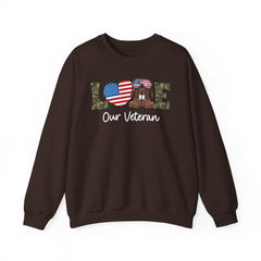 Love Our Veteran Sweatshirt