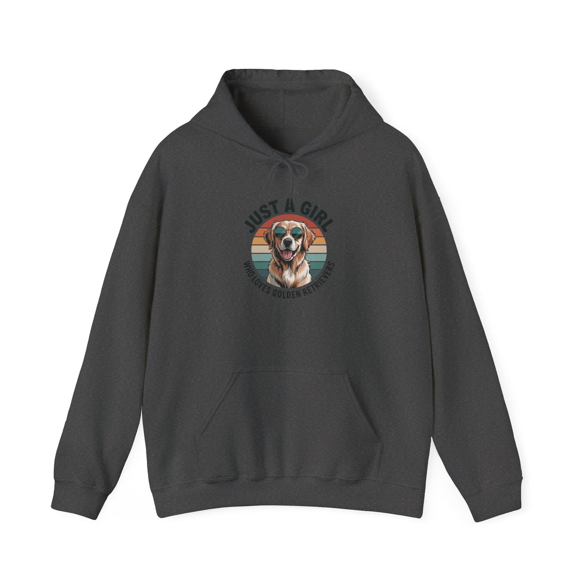 Just a Girl Who Loves Golden Retrievers Hoodie