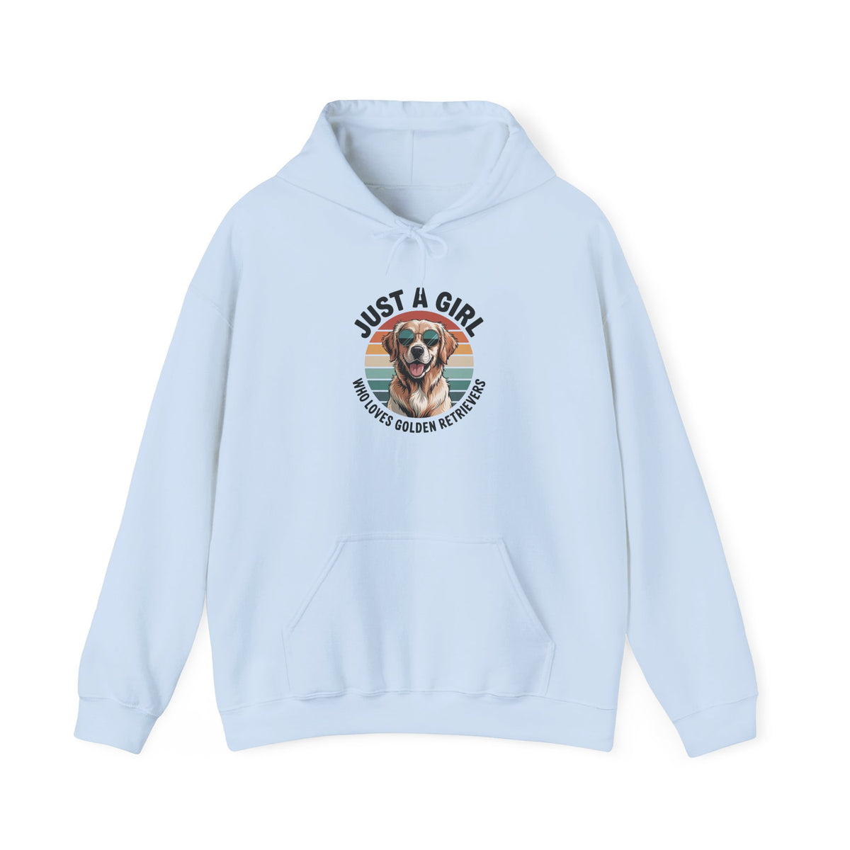 Just a Girl Who Loves Golden Retrievers Hoodie