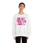 Model wearing the In My Thirties Era Sweatshirt