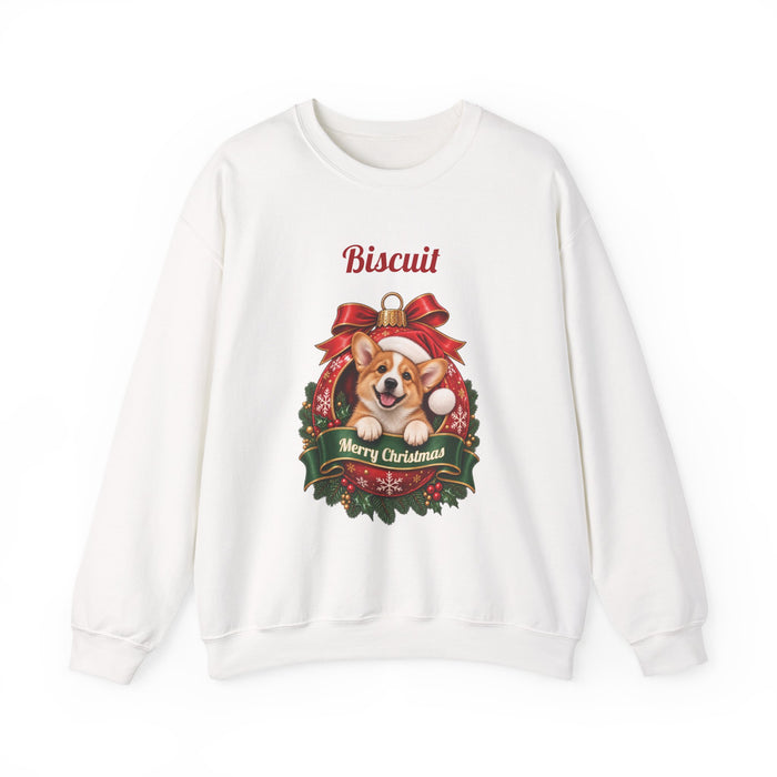 Personalized Corgi Christmas Sweatshirt