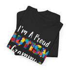 I'm A Proud Autism Grammy T-Shirt, folded