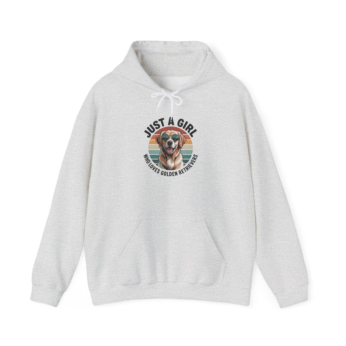 Just a Girl Who Loves Golden Retrievers Hoodie