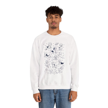 Space Dogs Astronaut Sweatshirt