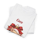 Personalized Chihuahua Christmas T-Shirt, folded