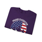 Proud Daughter Of A Vietnam Veteran Sweatshirt, folded