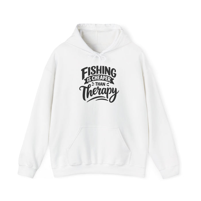 Fishing Is Cheaper Than Therapy Hoodie