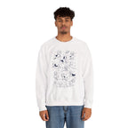 Model wearing the Space Dogs Astronaut Sweatshirt