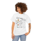 Model wearing the God Says You Are T-Shirt