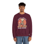 Model wearing the Having A Mental Bake Down Sweatshirt