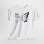 Galatians 6:9 Do Not Give Up T-Shirt, flat lay