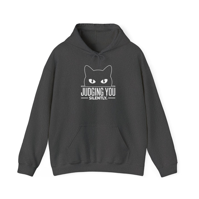 Judging You Silently Cat Hoodie