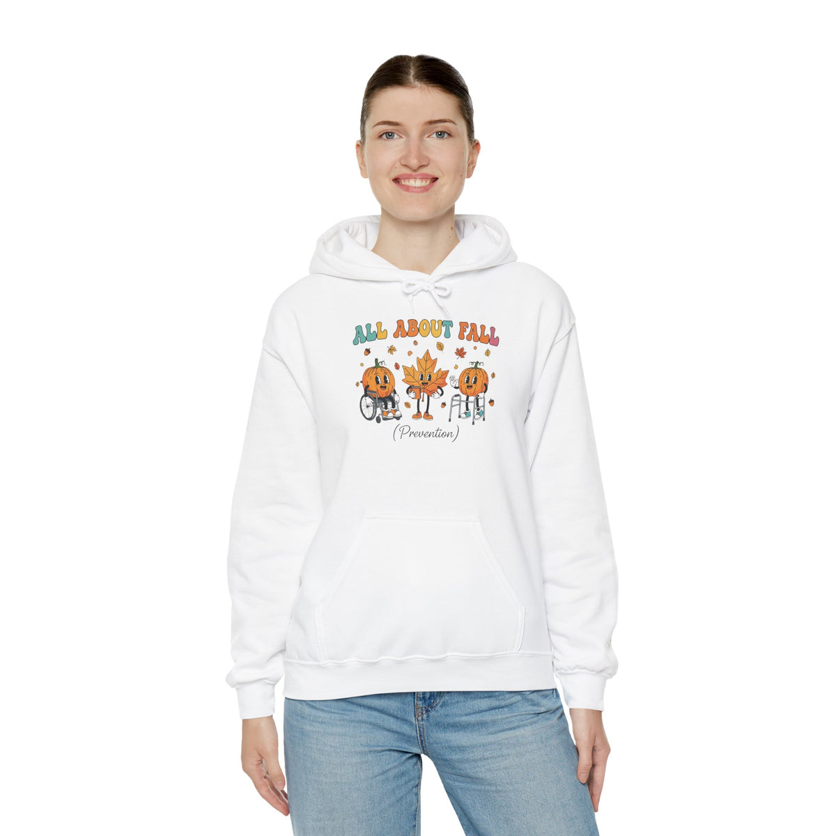 All About Fall Prevention hoodie, additional product view