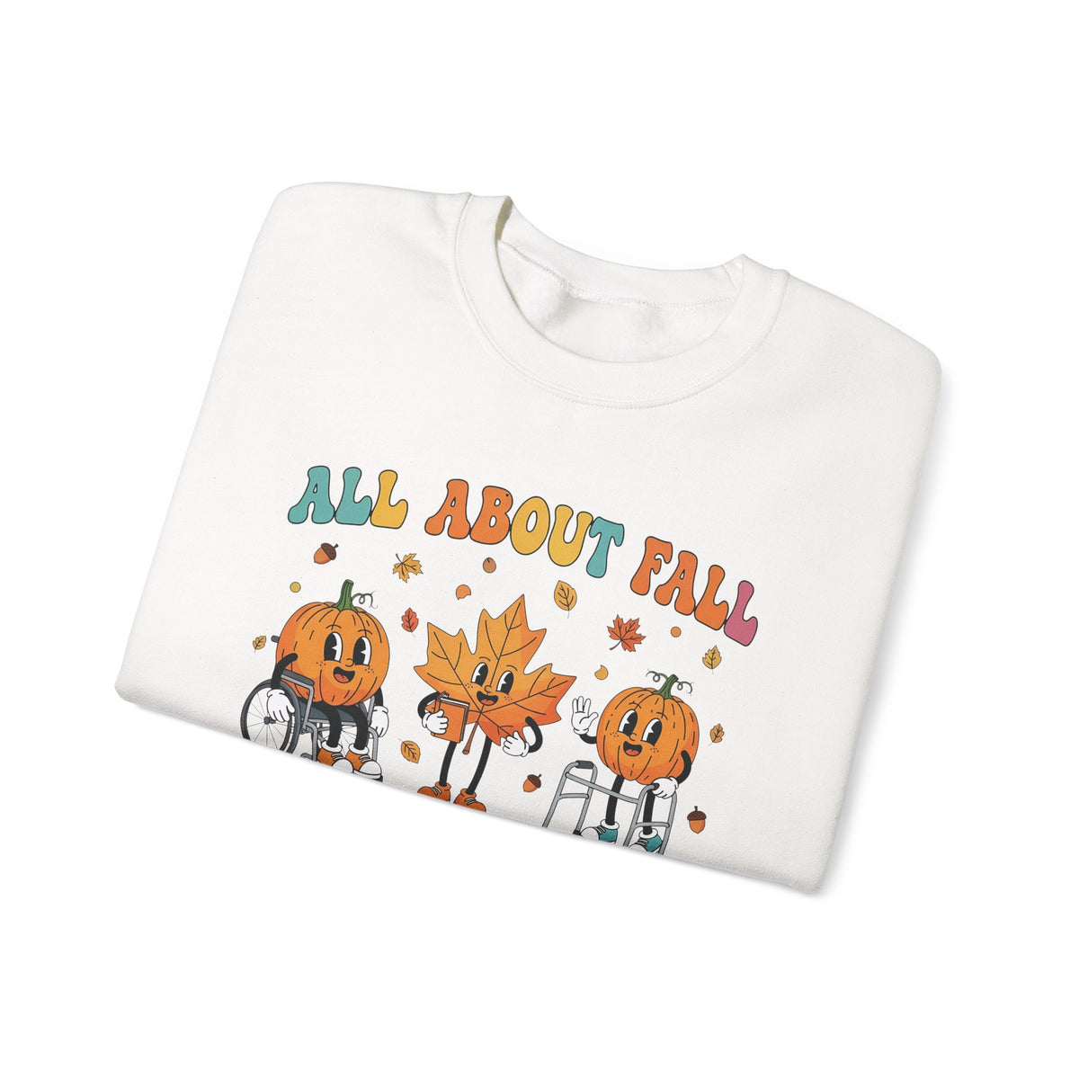 All About Fall Prevention sweatshirt, additional product view