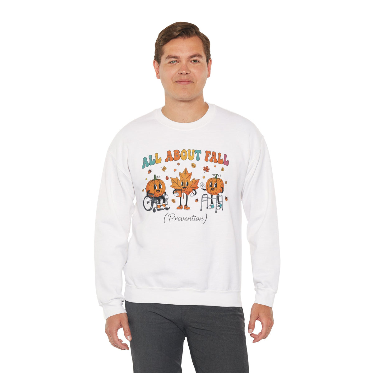 All About Fall Prevention sweatshirt, additional product view