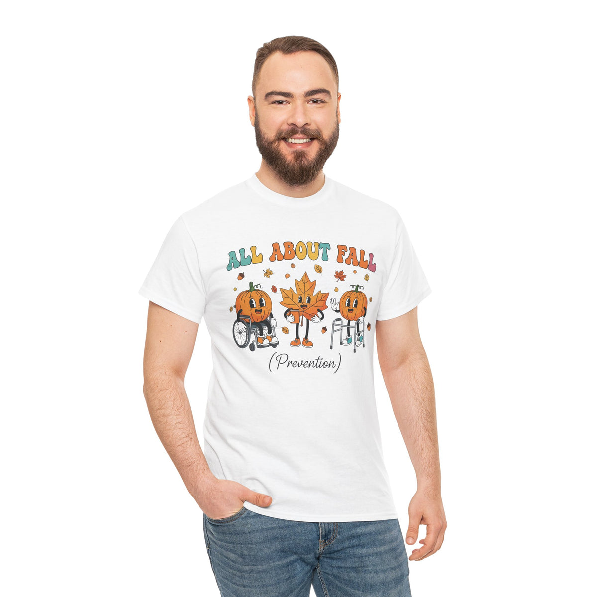 All About Fall Prevention t-shirt, additional product view