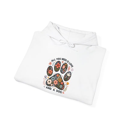 All You Need Is Love And A Dog hoodie, additional product view