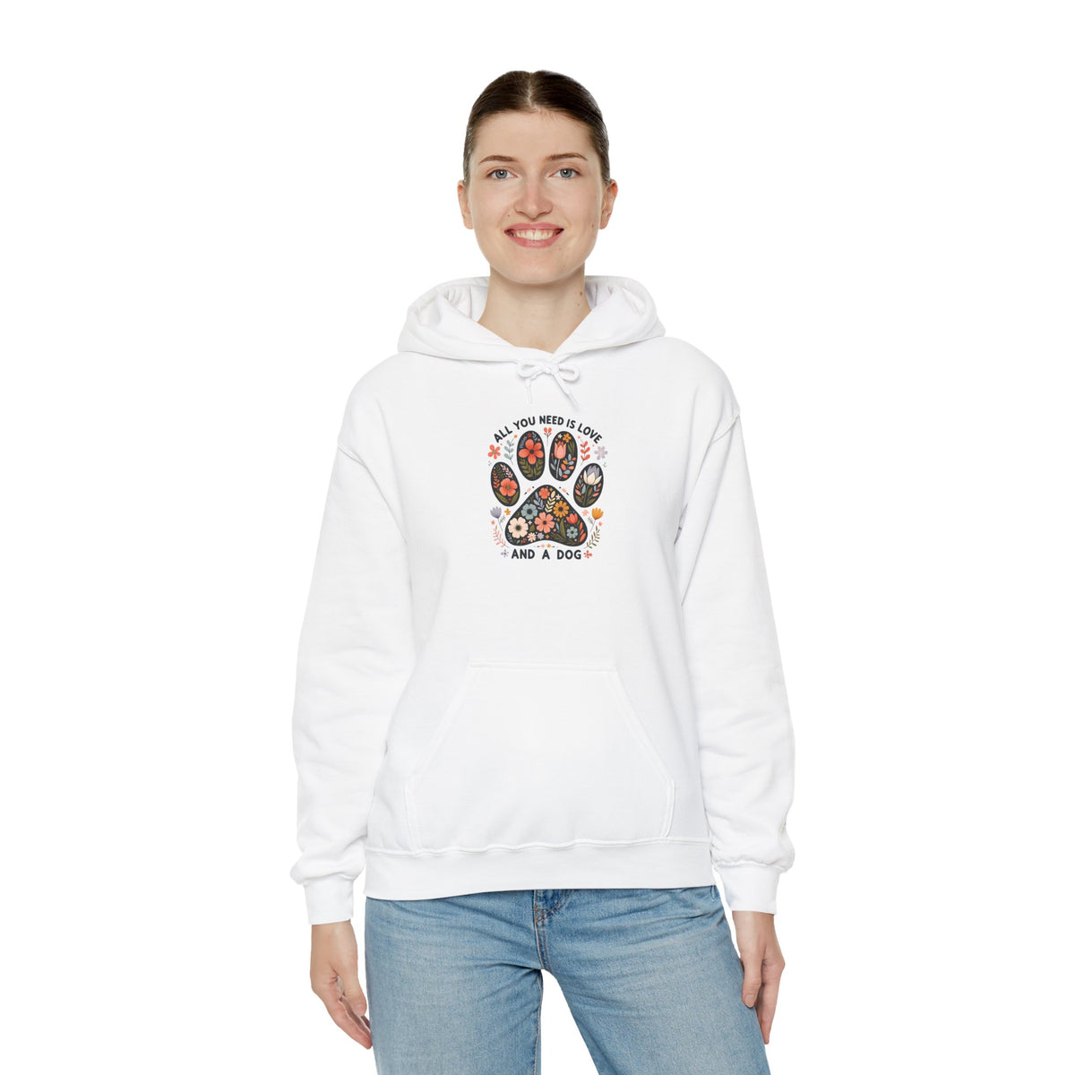 All You Need Is Love And A Dog hoodie, additional product view
