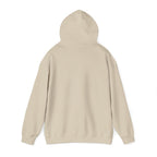 Auntie Claus Hoodie, back view with the hood up
