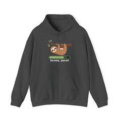 Baby Loading Please Wait Sloth Hoodie