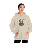 Woman wearing the Bear Boop Christmas Hoodie