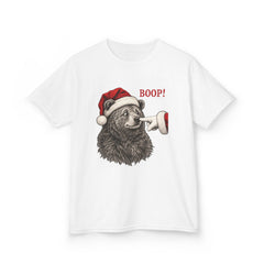 Bear Boop Christmas Kids T-Shirt