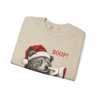 Bear Boop Christmas Sweatshirt, folded