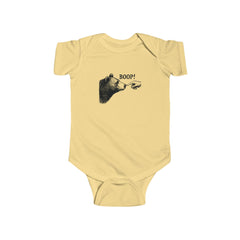 Bear Boop Funny Baby Bodysuit