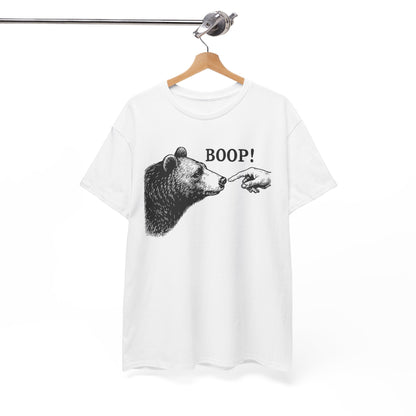 Bear Boop funny graphic tee, additional product view