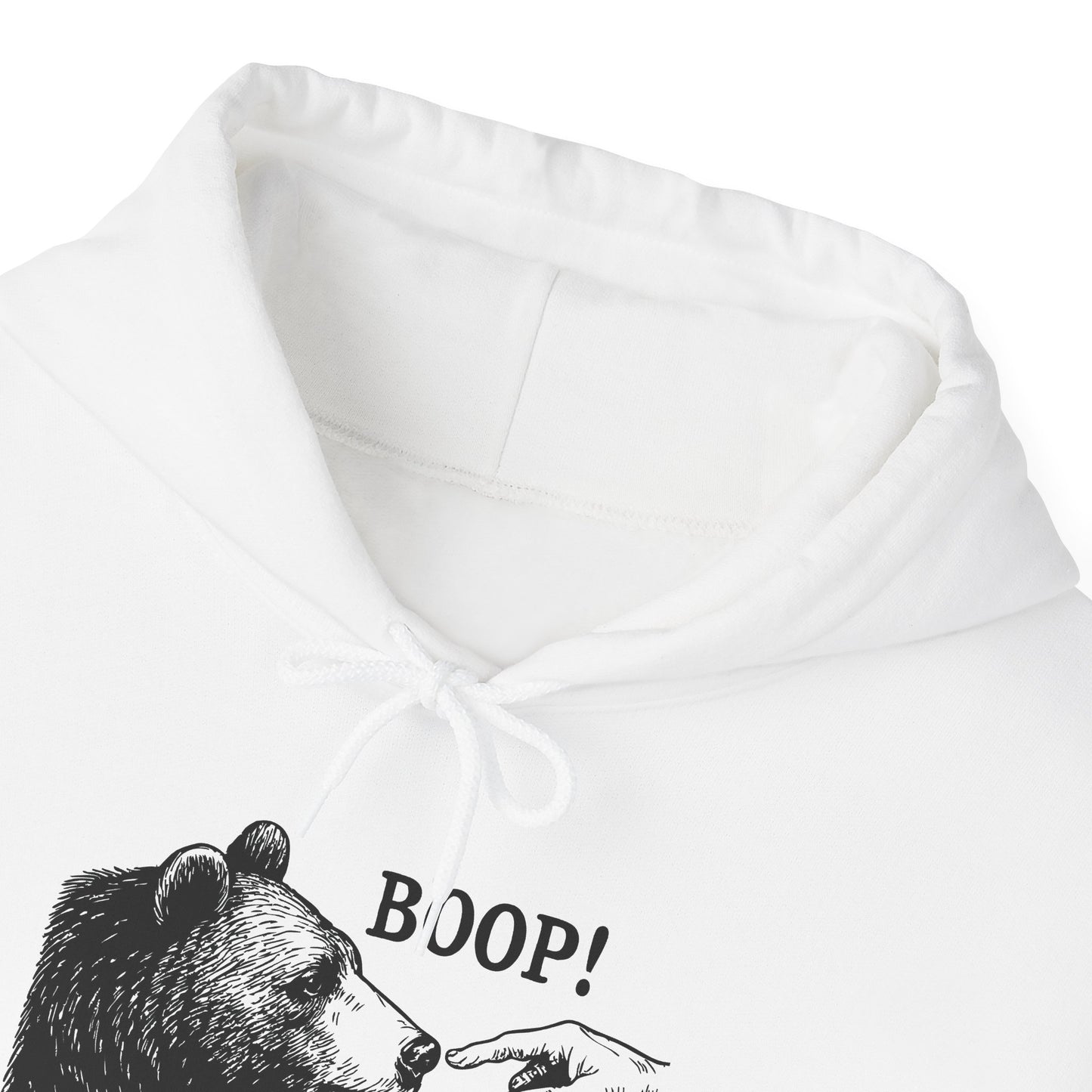 Bear Boop funny hoodie, additional product view