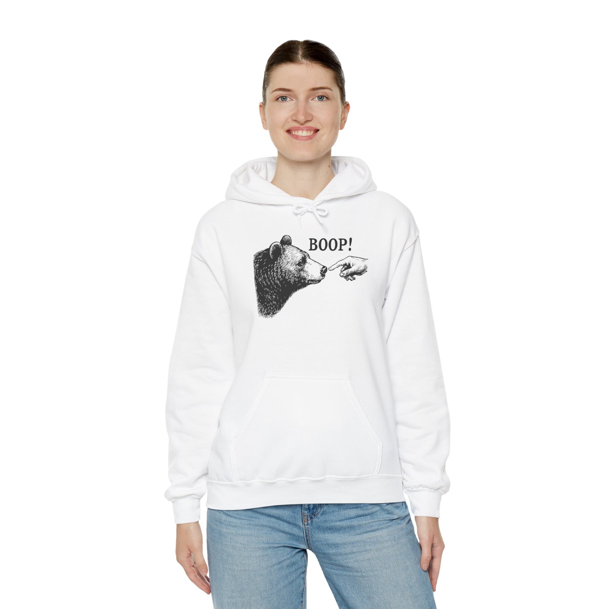 Bear Boop funny hoodie, additional product view