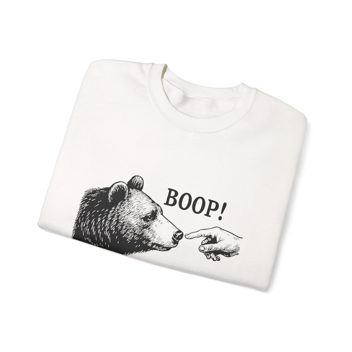 Bear Boop funny sweatshirt, additional product view