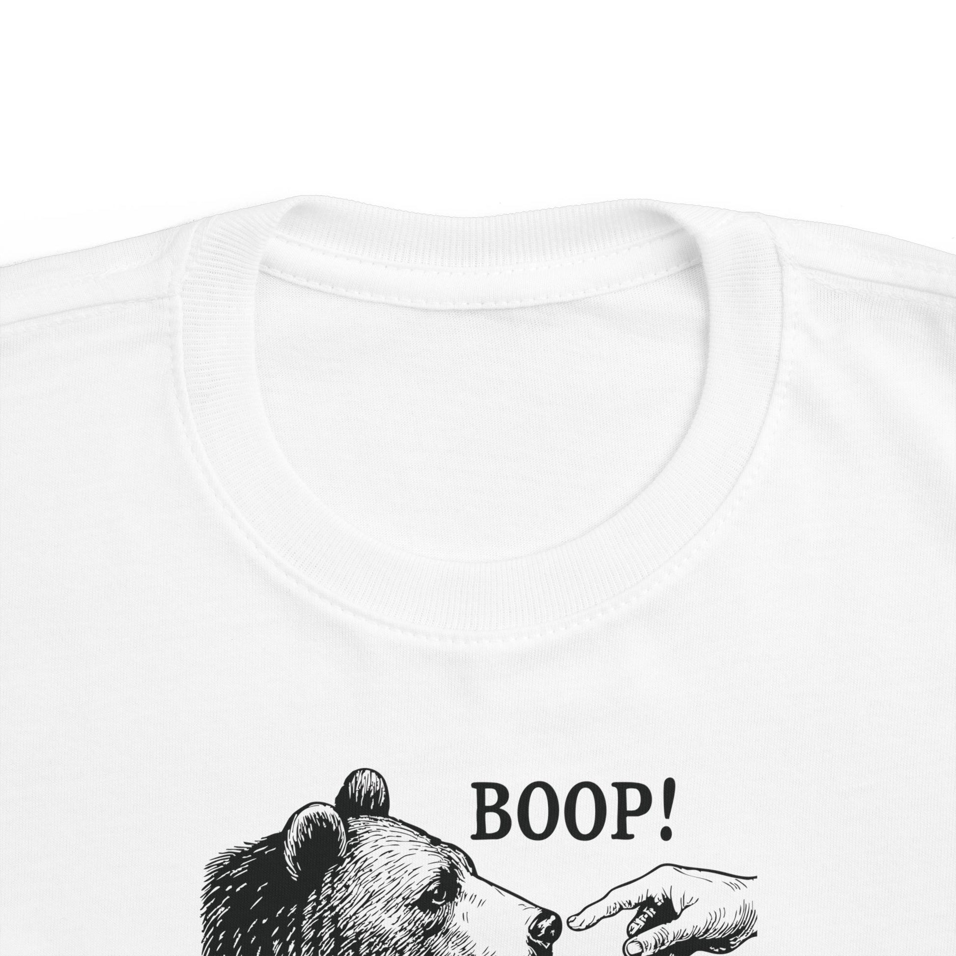 Bear Boop funny toddler t-shirt, additional product view